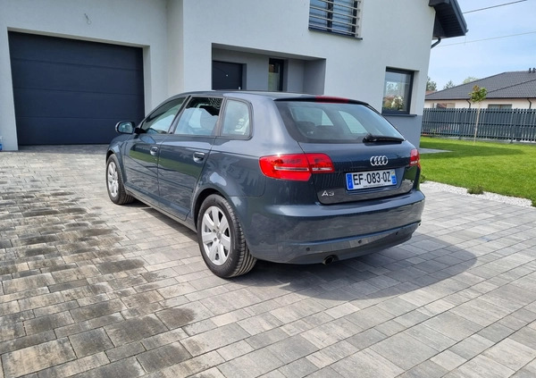 Audi A3 cena 31900 przebieg: 169000, rok produkcji 2011 z Żyrardów małe 742